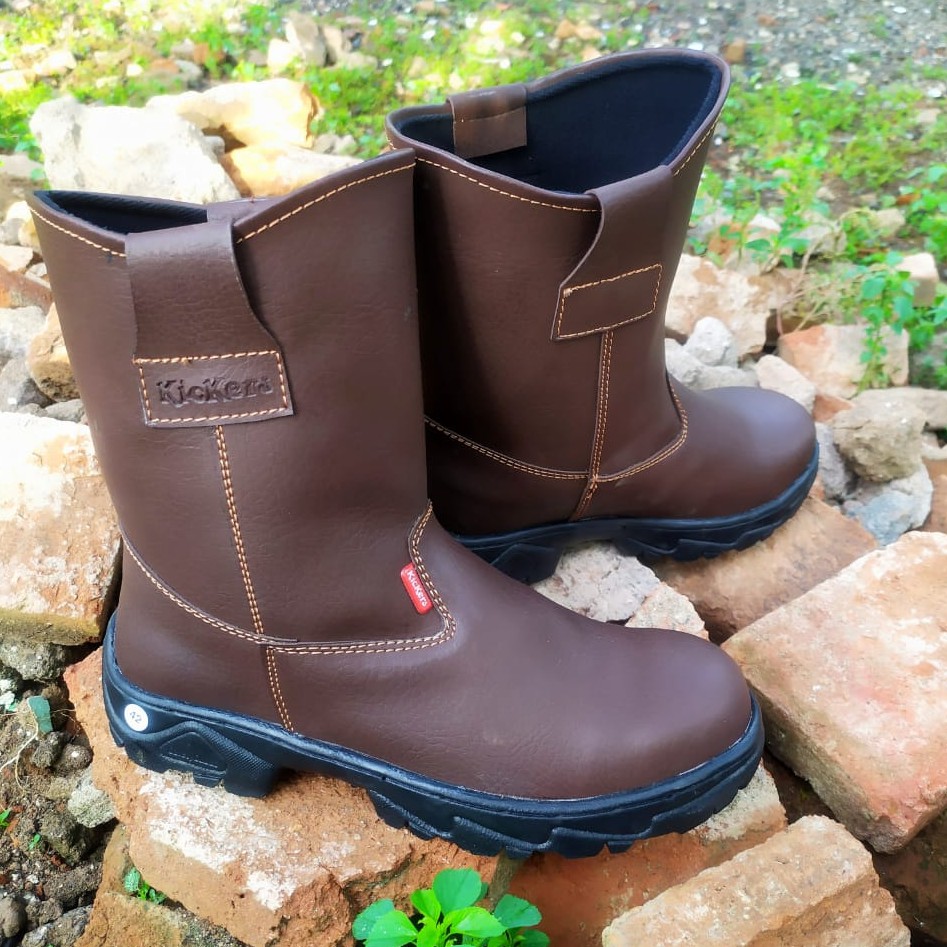 Sepatu Safety Boot King Kickers SKN Asli  Boot termurah-Coklat