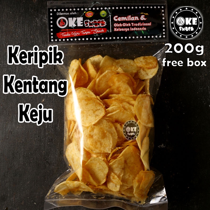 Keripik Kentang Keju