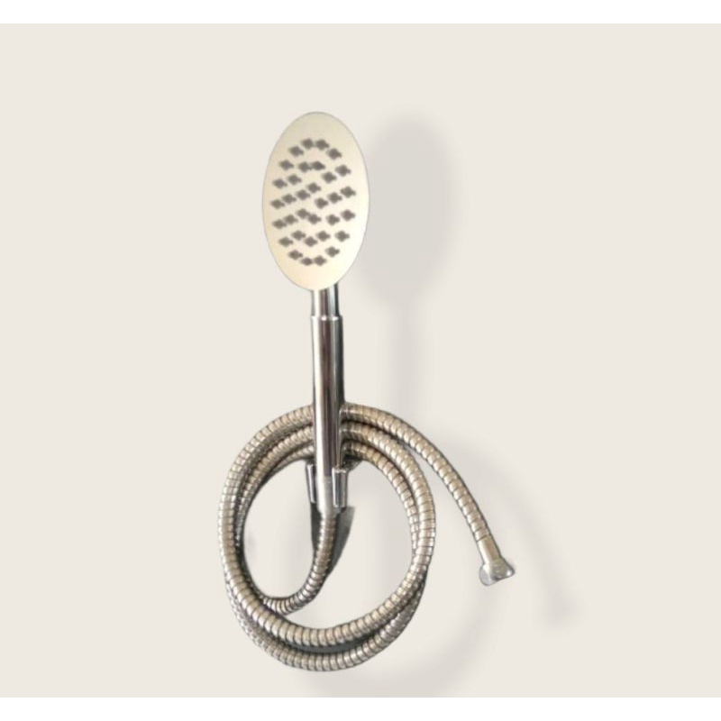 Hand Shower Hemat Air Tekanan Kencang Shower Aerator Shower Mandi Bahan Stainless  Ukuran 1/2&quot;