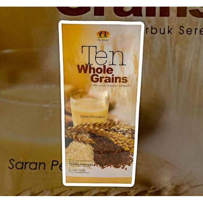 

Promo Hei Hwang Ten Whole Grains / Minuman Serbuk Sereal 480gr