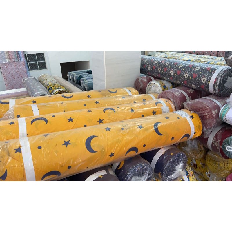 Kain Katun Dispers Grade A Polimikro ROLL kain sprei