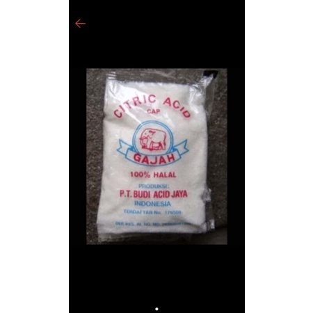 

citric acid 250 gr