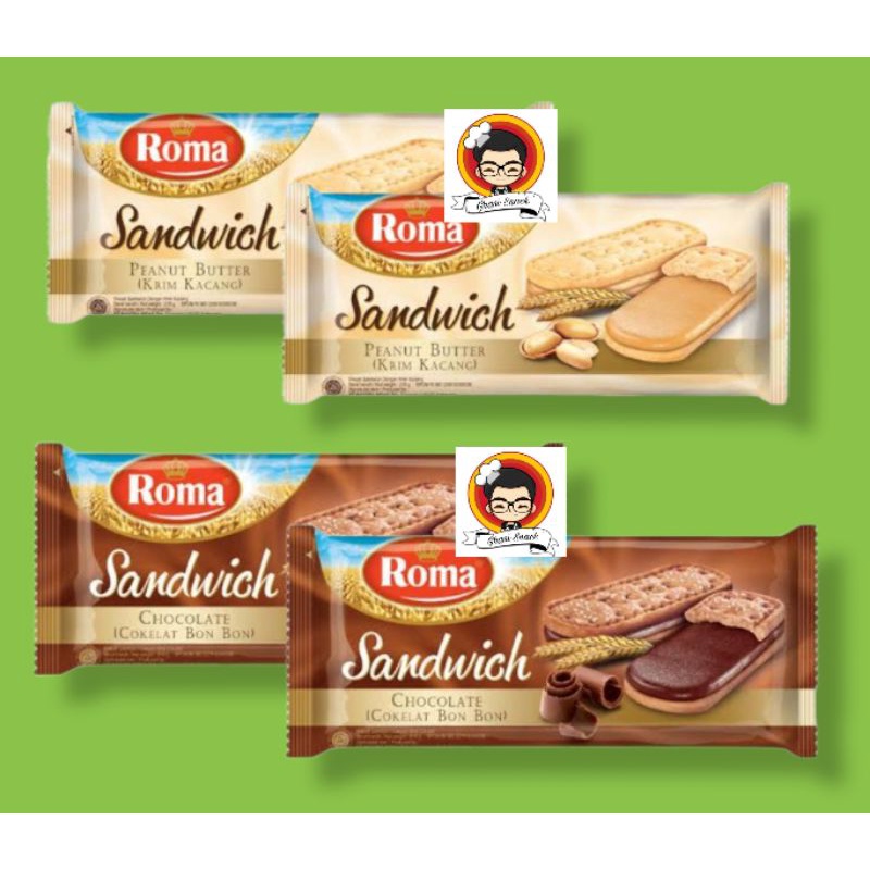 

Roma Sandwich Besar 189gr
