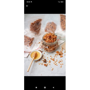 

Honey Cinnamon Granola 100 gr