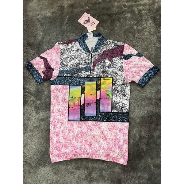 New Jersey Baju Sepeda Wanita Pria Original Italy SMS Santini ST4