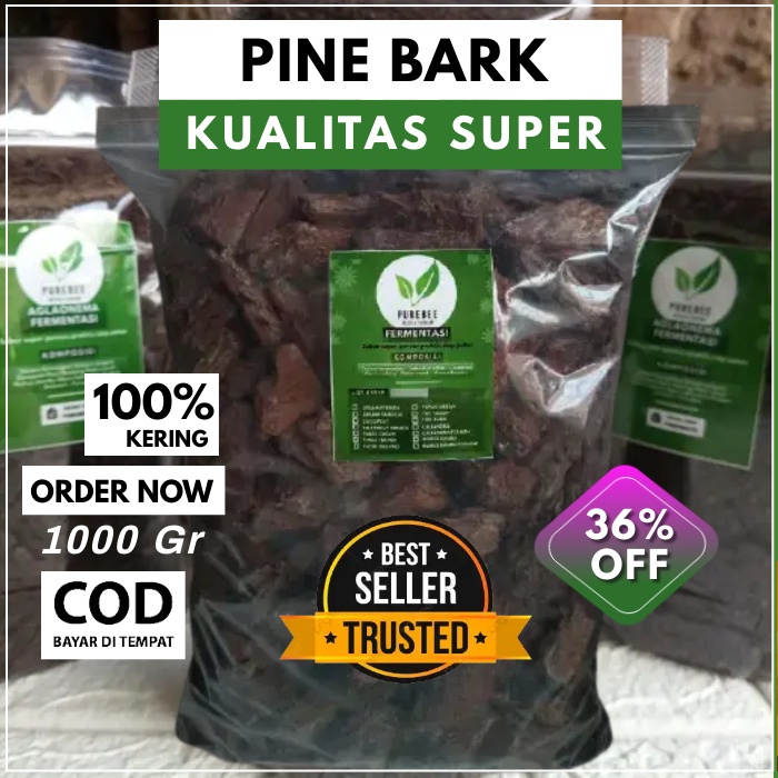 Media tanam Kulit pinus Pinebark Media tanam Anggrek Media tanam pinebark kulit Pinus cacah super ca