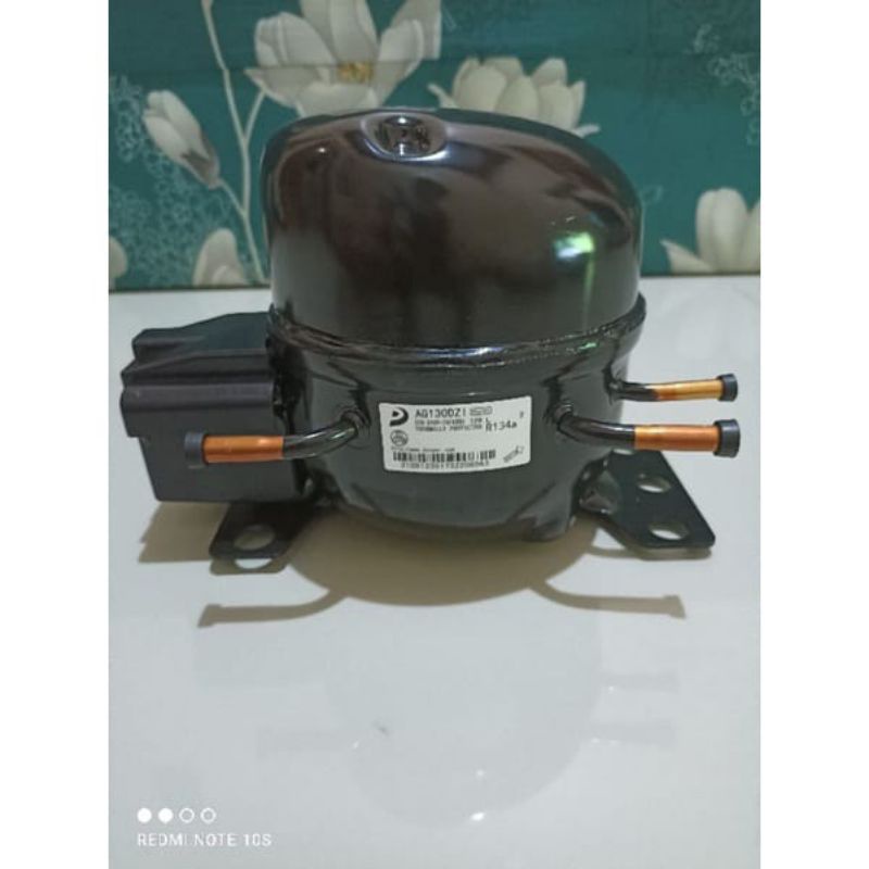 Ready stok kompresor kulkas 2 pintu merek AQUA 1/6 PK