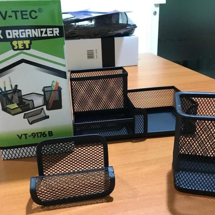 

Gaya Desk Organizer Sett Isi 3 Pcs Vt-9176 B Bergaransi