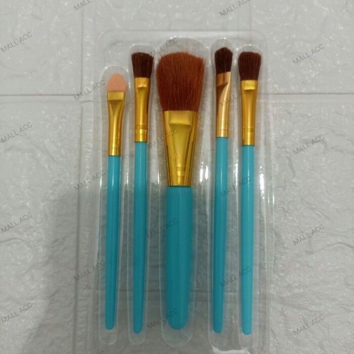 BELLA - MAKE UP BRUSH 5IN1 KUAS RIAS MAKE UP BRUSH SET 5 IN 1 / KUAS BRUSH KOSMETIK - MURAH