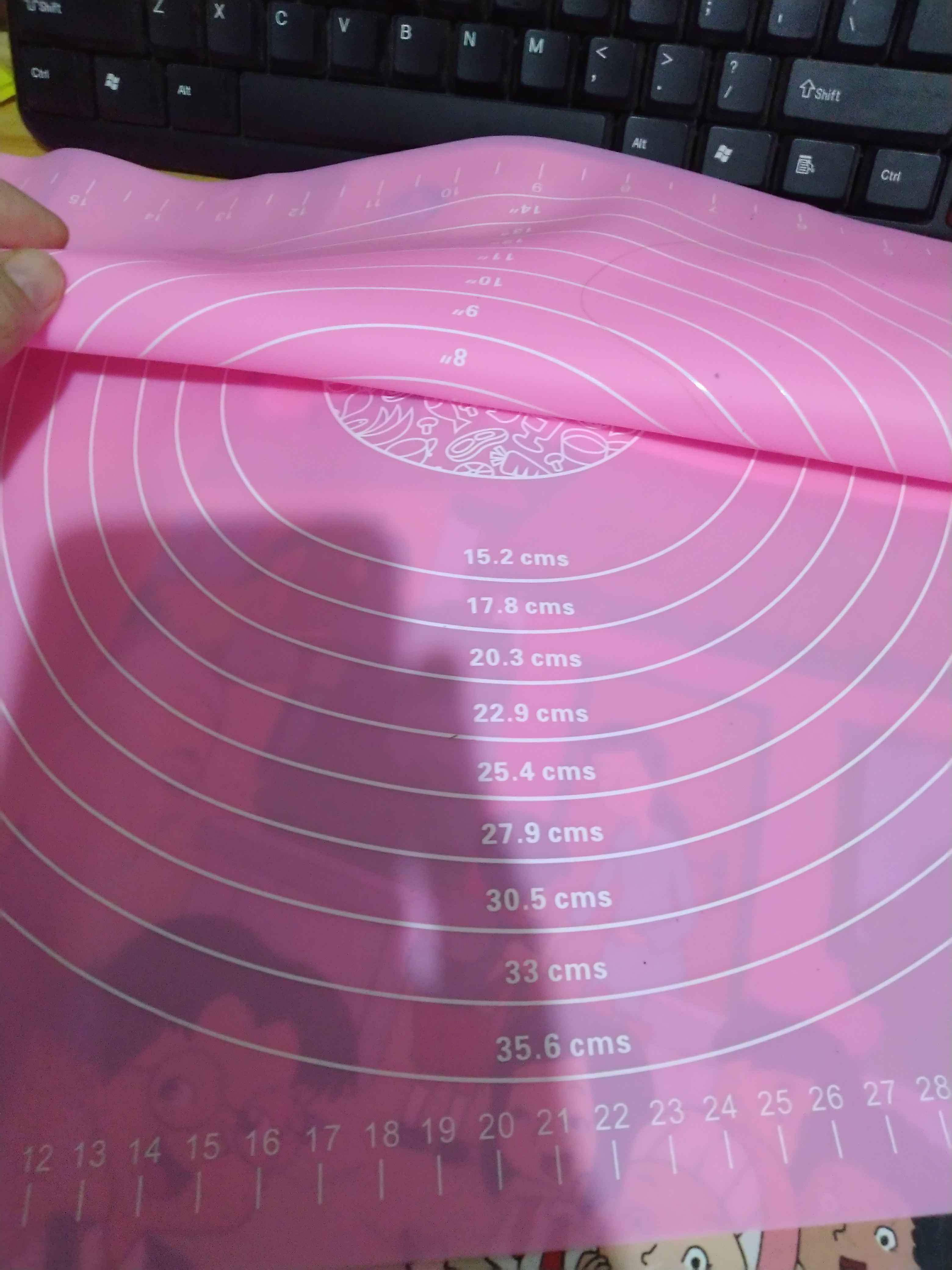 Alas Adonan Kue Silikon Large Medium Martabak Roti Pizza Anti Lengket Peralatan Baking