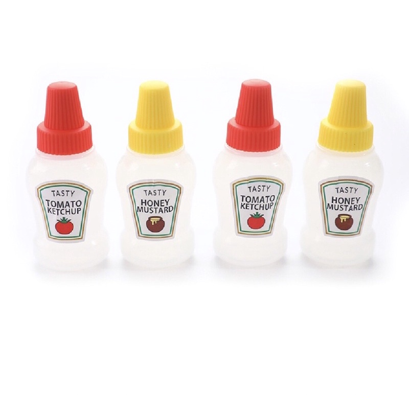 mini botol saus bento Tempat Saus / Wadah Saus / Botol Saos / Mini Sauce Cup / Bento Tools / Botol S