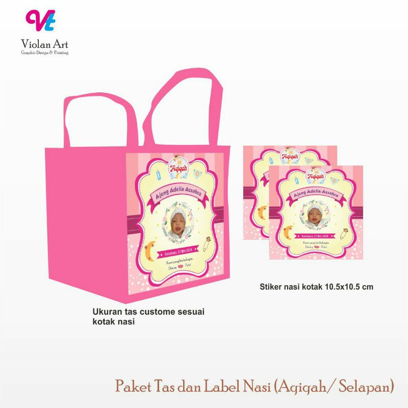 

Paket Souvenir Tas Nasi dan Stiker