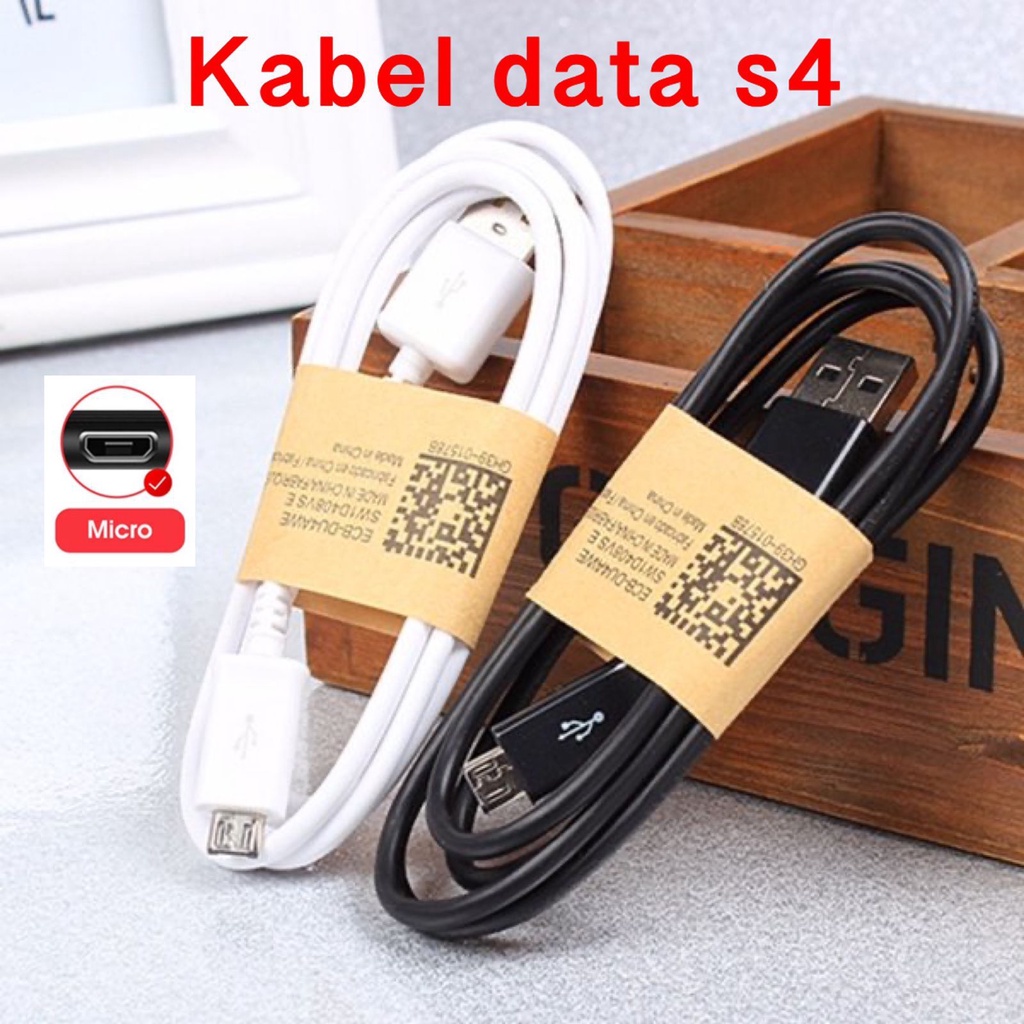 1pcs~KABEL DATA MICRO SAMSUNG S4 &amp; KABEL DATA  fleco T007/T008/T009/T12/T222/T338 PANJANG 1M 2A