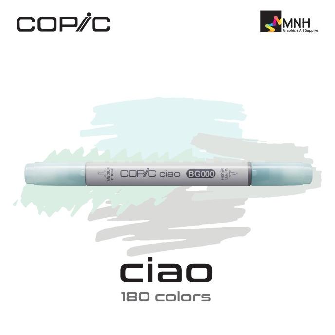 

Copic Ciao Marker Blue-Green Series (Satuan) Bg000