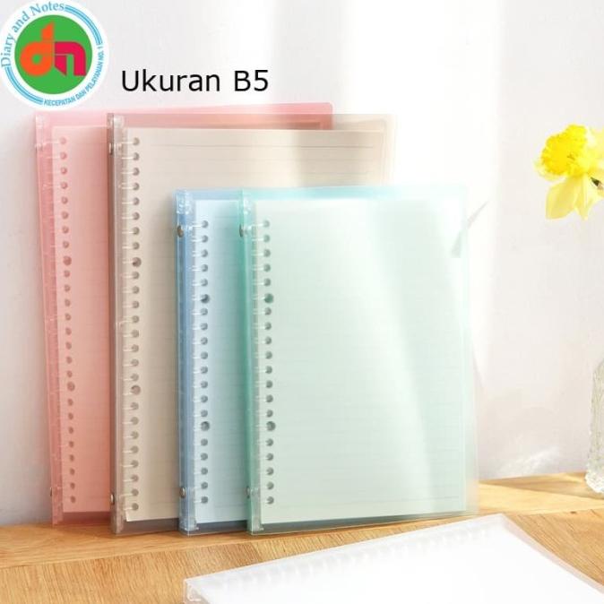 

Binder Claire Plain Color Slim File Binder B5 26 Ring Bagus