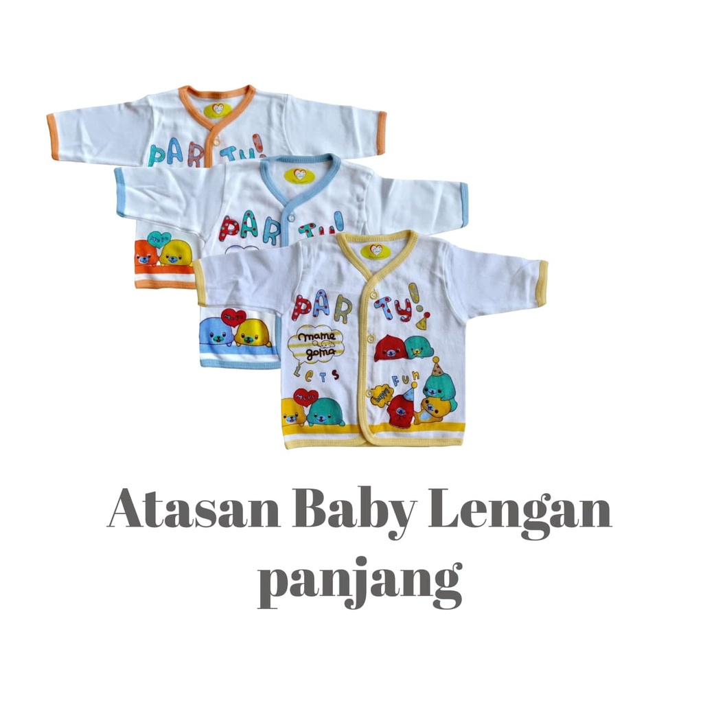 Atasan Bayi  / Pakaian Bayi Baru Lahir / Newborn Harian Bayi Lengan Panjang Baby party