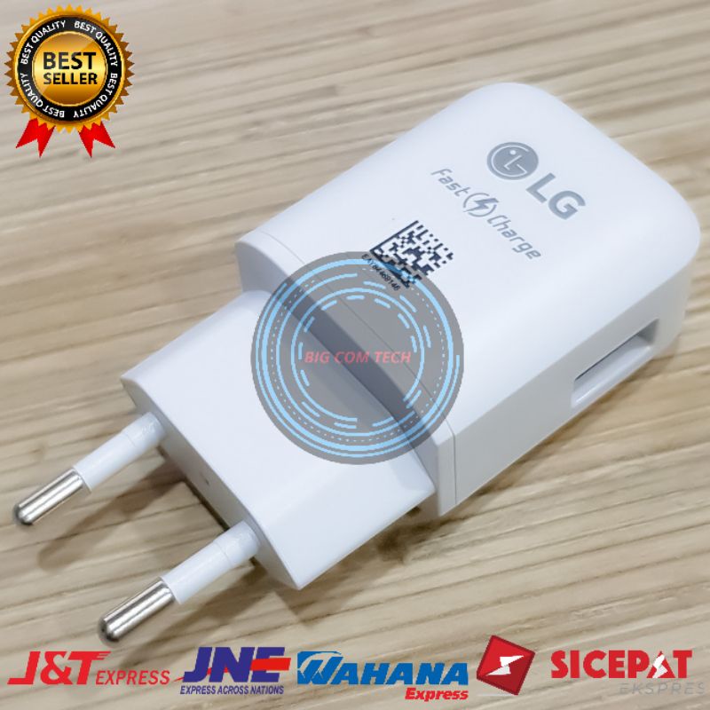 Charger LG V20 / V30 / V40 ThinQ / V50 ThinQ / V60 ThinQ / G5 / G6 / G7 ThinQ / G8 ThinQ Usb Type-C Fast Charging 2.4A Original