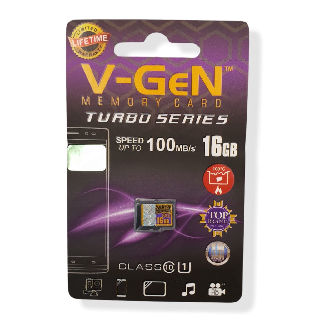 ORIGINAL MEMORY V-GEN CARD 8GB, 16GB, 32GB. 64GB MICRO SD CLASS6 SPEED UP TO 100 MB/S / V-Gen Vgen Micro SD Vgen Memory MicroSD / Memory V-Gen / Memory