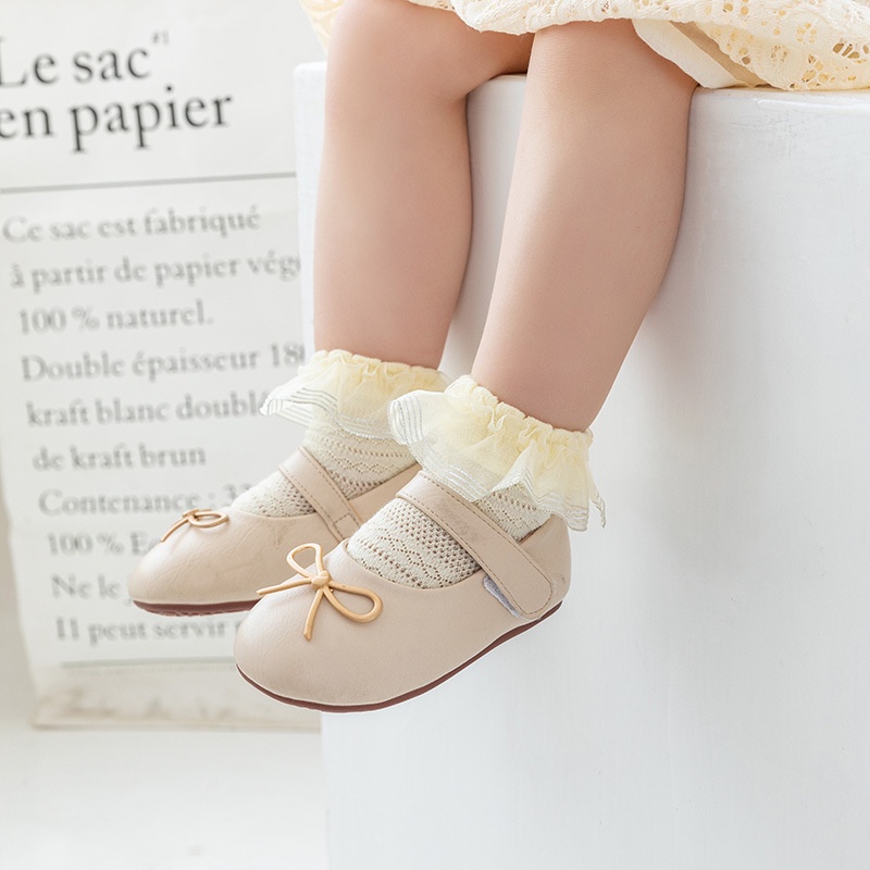 LittleAaron BEAUTY ANNIE Kaos Kaki renda Bayi Anak Perempuan Import Bahan Berkualitas newborn - 4 tahun