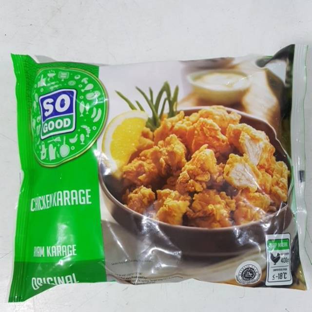 

so good chicken karage sogood 400gr