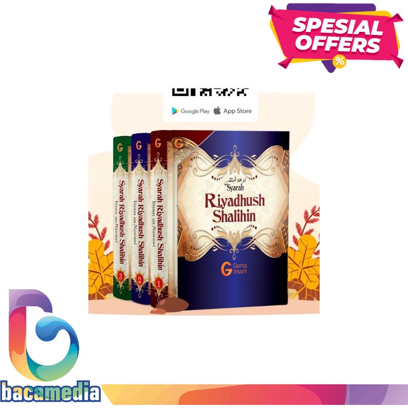 1 Set Syarah Riyadhus Shalihin Eds. Baru