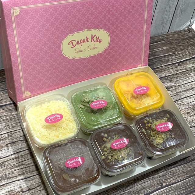 

Mungil dessert 6 variant (free box cantik)