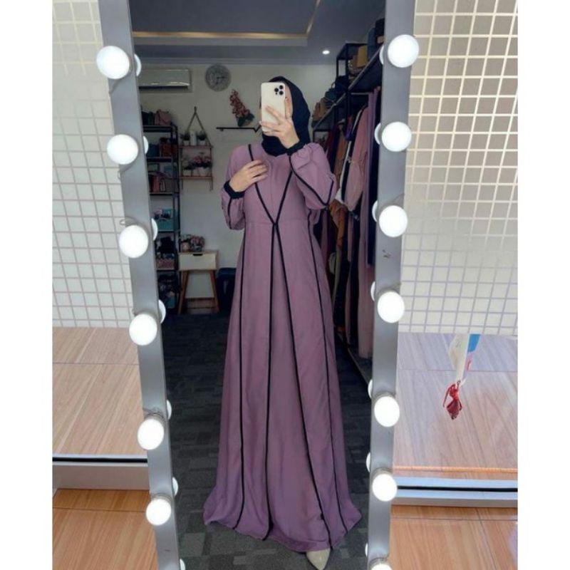 gamis / abaya rubi | gamis premium | alhaya