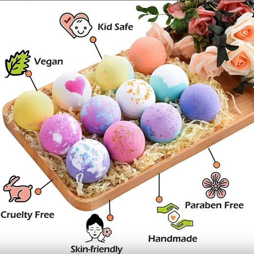 Bath Bomb Set Homasy - HMBY082AA