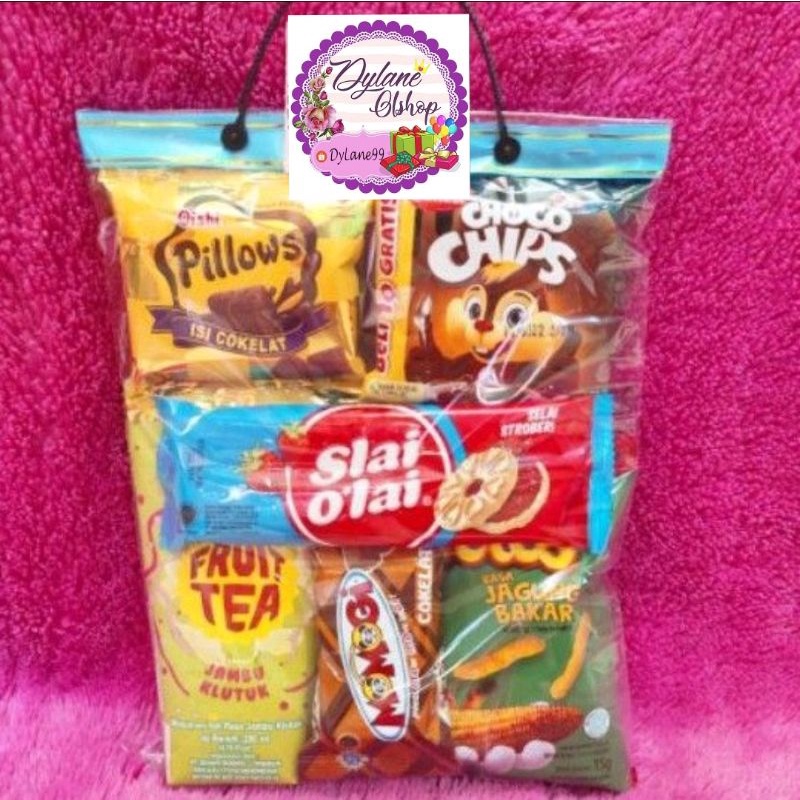 

Paket Snack Ultah / Snack Ulang Tahun / Bingkisan Snack