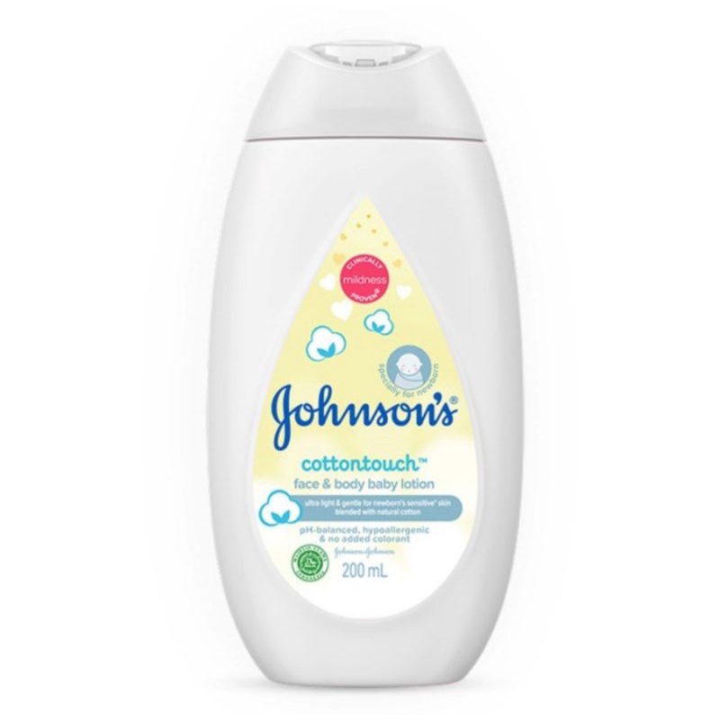 JOHNSON'S Cottontouch Face &amp; Body Baby Lotion 200ml