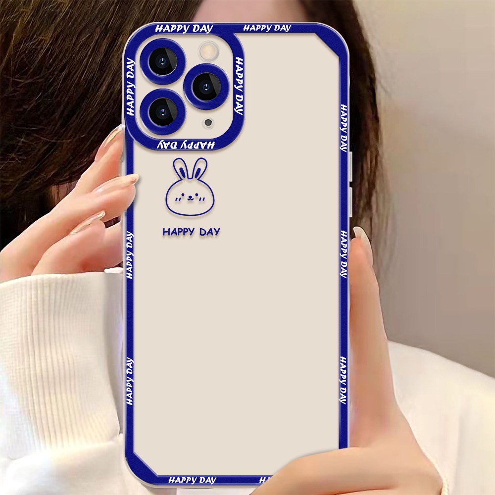 Soft Case Bahan TPU Desain Kelinci Feul Stra Untuk Samsung Galaxy A12 A13 A22 A73 A53 S22 A72 4G / 5G A52S A32 A21S A71 A51 A50 A50S A30S S22 Ultra21 S30 S2120