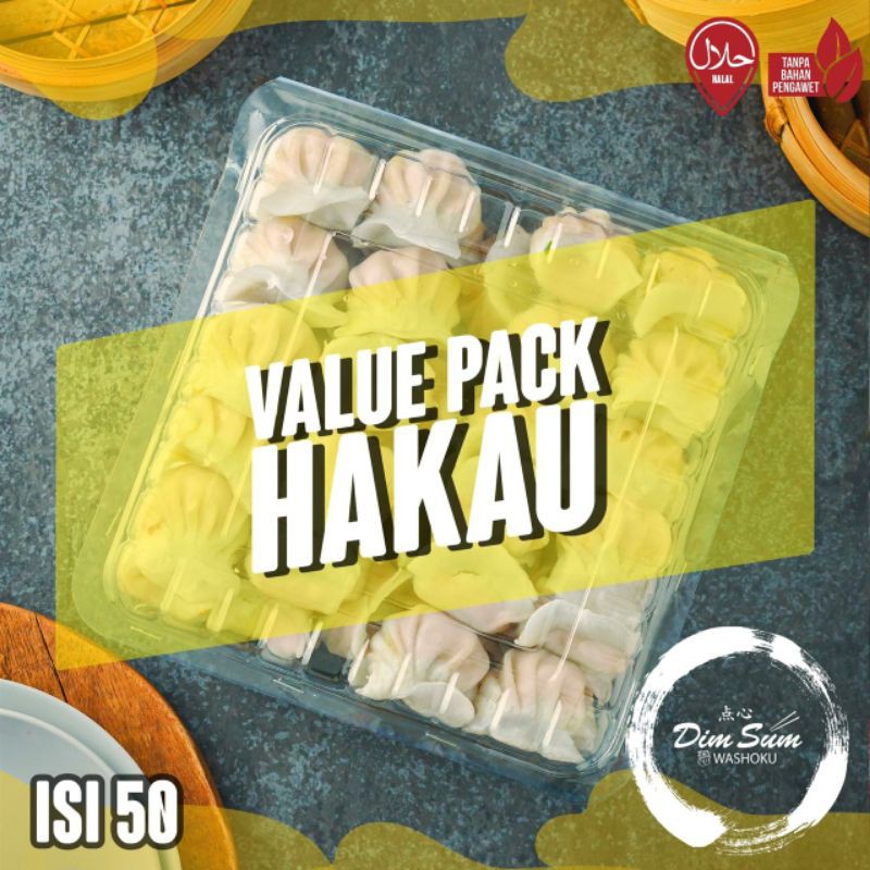 

HAKAU WASHOKU DIMSUM (50 PCS) - WASHOKU DIMSUM HALAL
