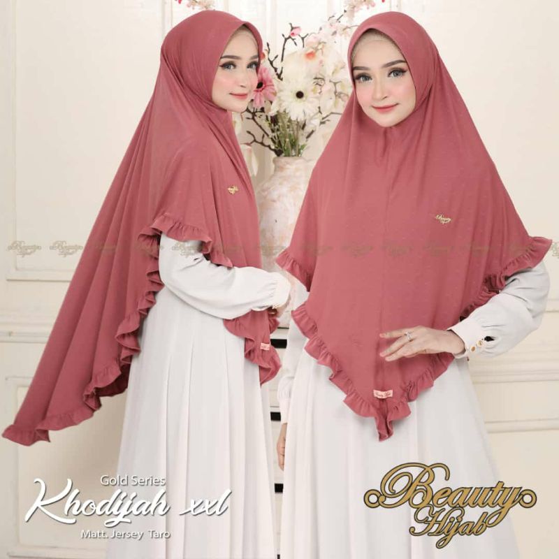 ✨ HIJAB BEAUTY KHODIJAH XXL // HIJAB SYARI // HIJAB JUMBO // HIJAB INSTAN // HIJAB REMPEL // HIJAB J