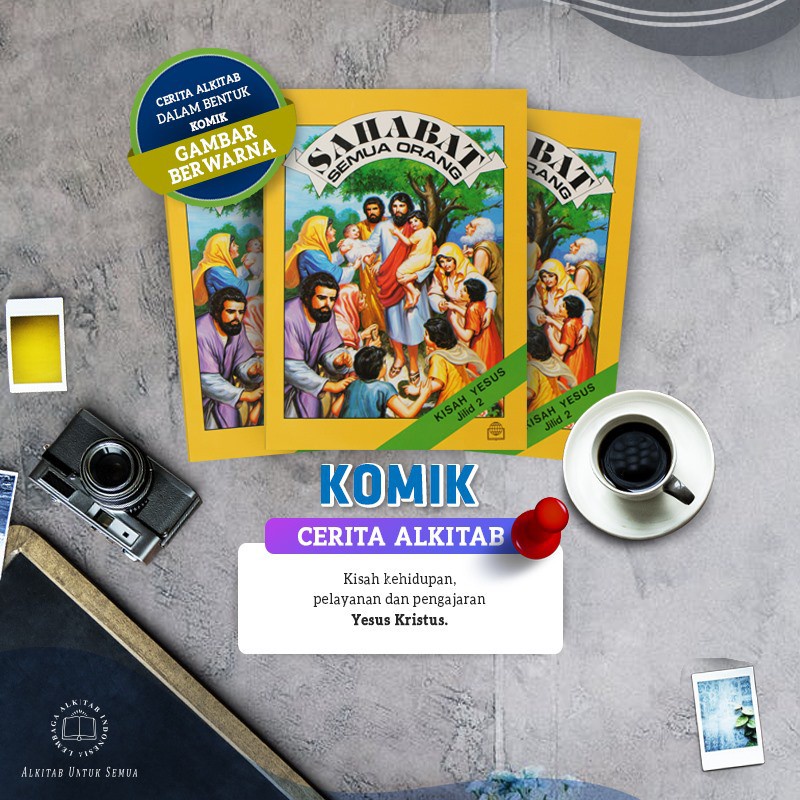 KOMIK CERITA ALKITAB DALAM GAMBAR KOMIK ALKITAB KOMIK TOKOH ALKITAB