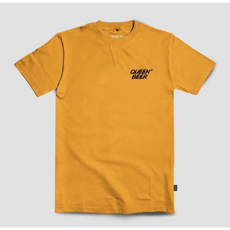 KAOS DISTRO QUEEN BEER / TSHIRT PRIA MURAH / BAJU COWO KEREN