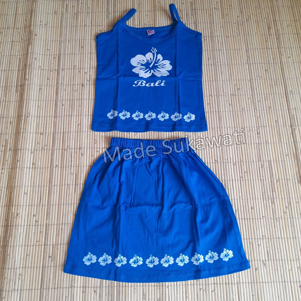 Setelan Singlet rok Anak mini bali