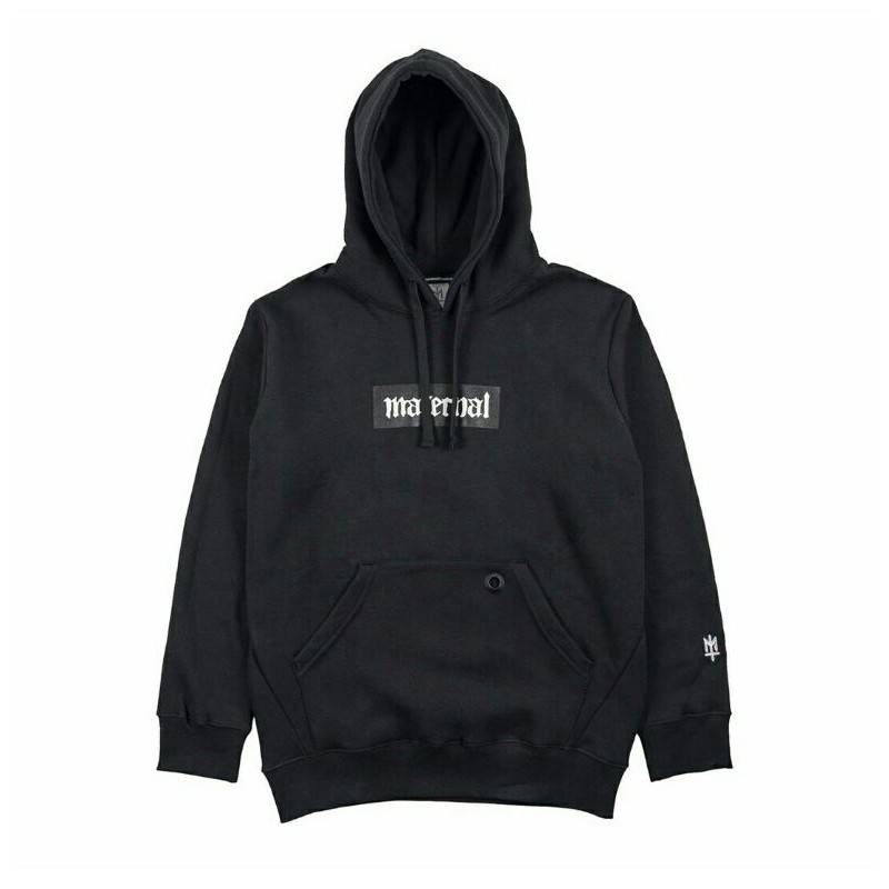 SWEATER HOODIE MATERNAL DISASTER (HD 001 BLACK)