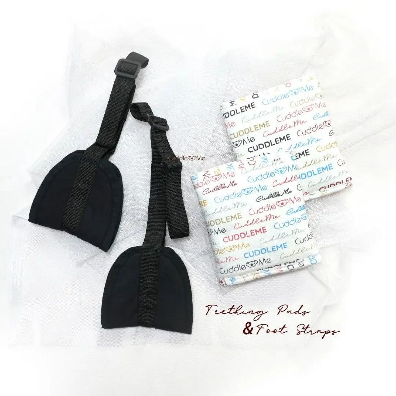 Cuddleme Lite Carrier Teething Pad &amp; Foot Step | Gigitan Pijakan Kaki