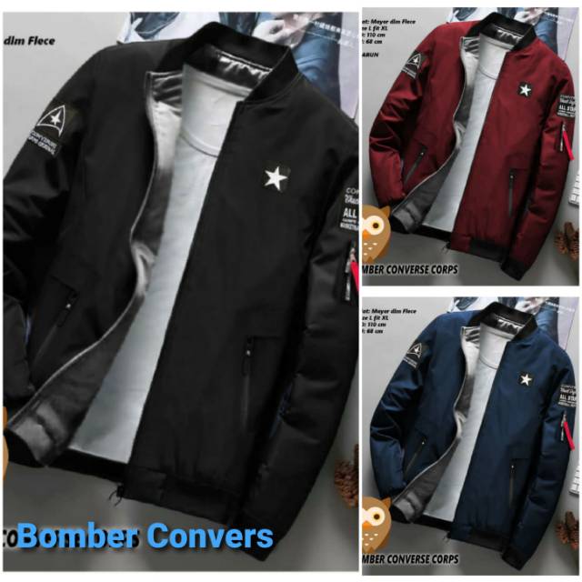 BOMBER CONVERSE / BOMBER KEREN / BOMBER UNISEX