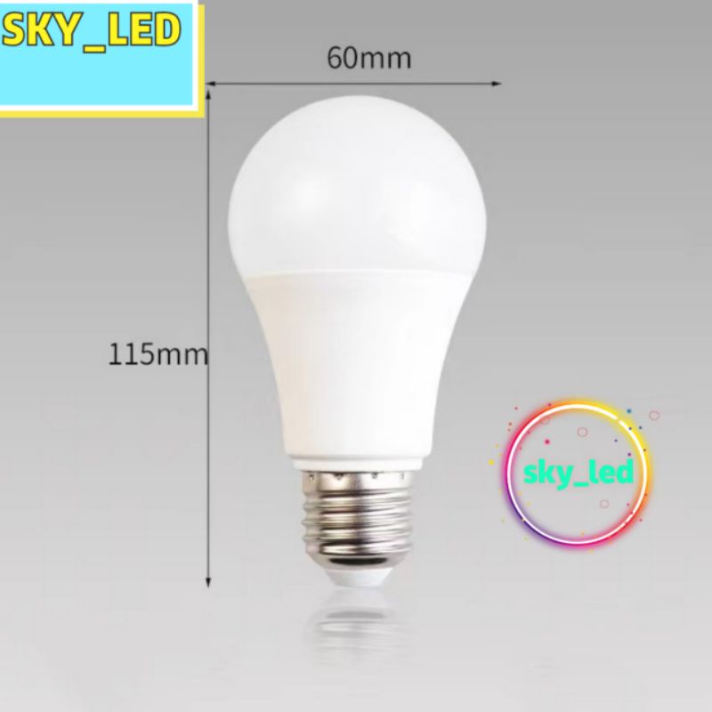 Lampu LED Sensor Suara 12 Watt  E27 Sound Sensor Led Light Bulb