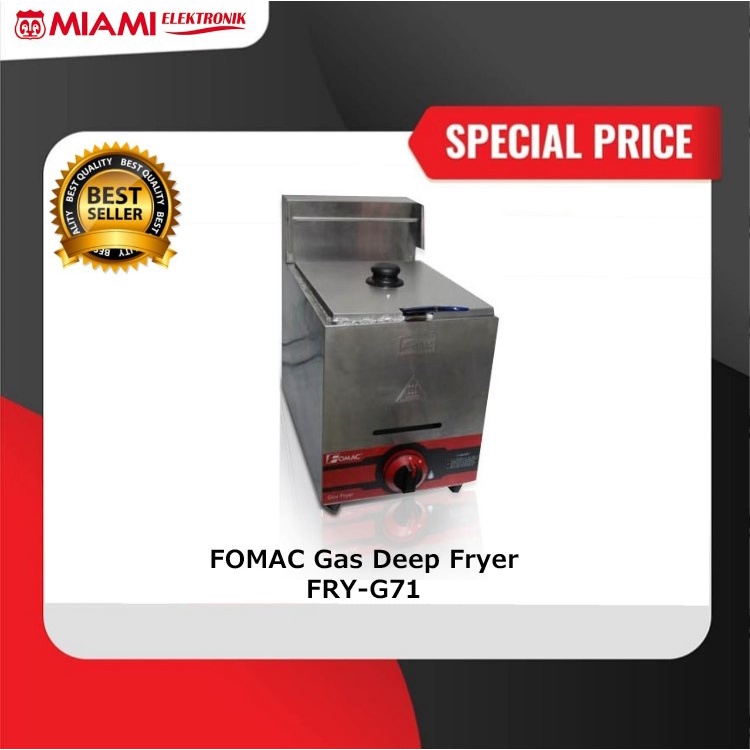 FOMAC Deep Fryer FRY-G71 / FRYG71