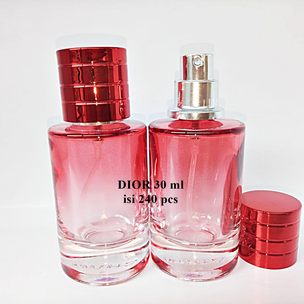 Botol Parfum kosong Dior Warna 30 ml lusinan