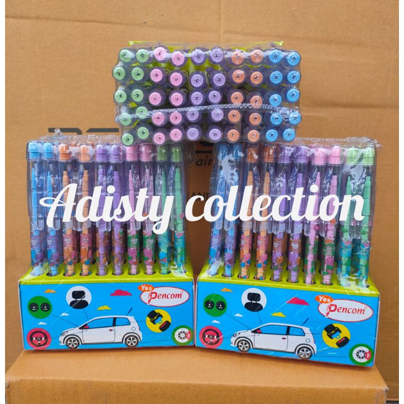 

Pensil Pencom isi 50 pcs Ada Refillnya