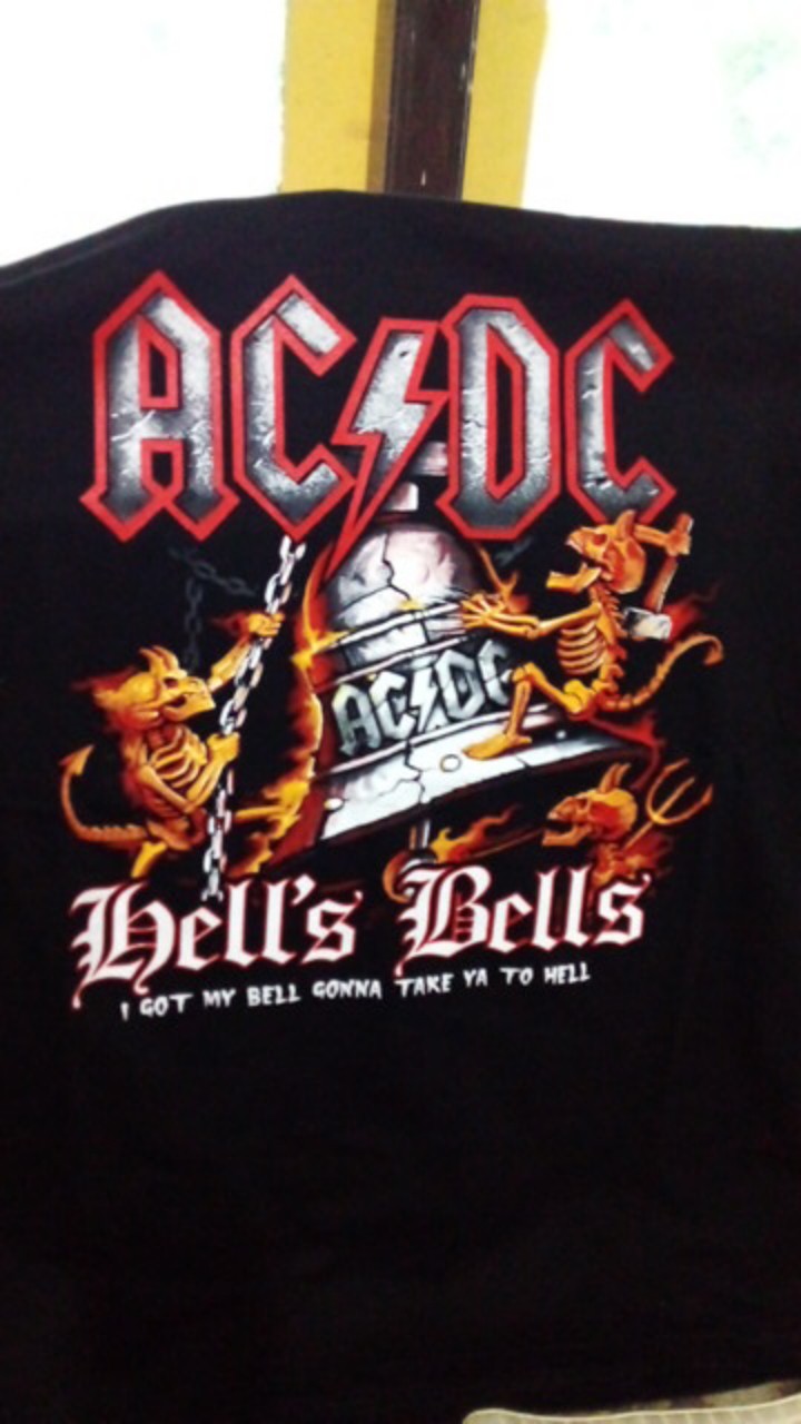 Kaos Band Acdc hells Bells