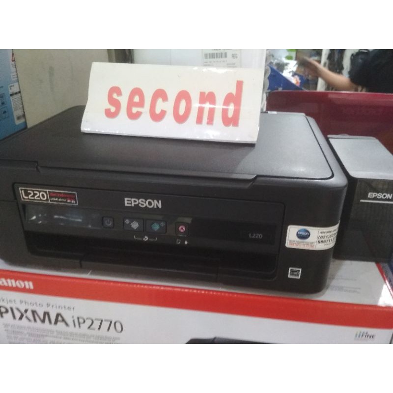 Printer epson L220 print scan copy second