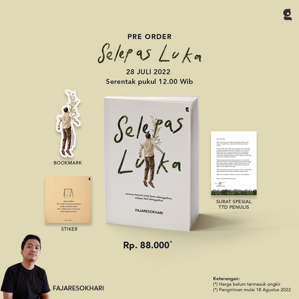 Buku Selepas Luka + TTD - Fajaresokhari