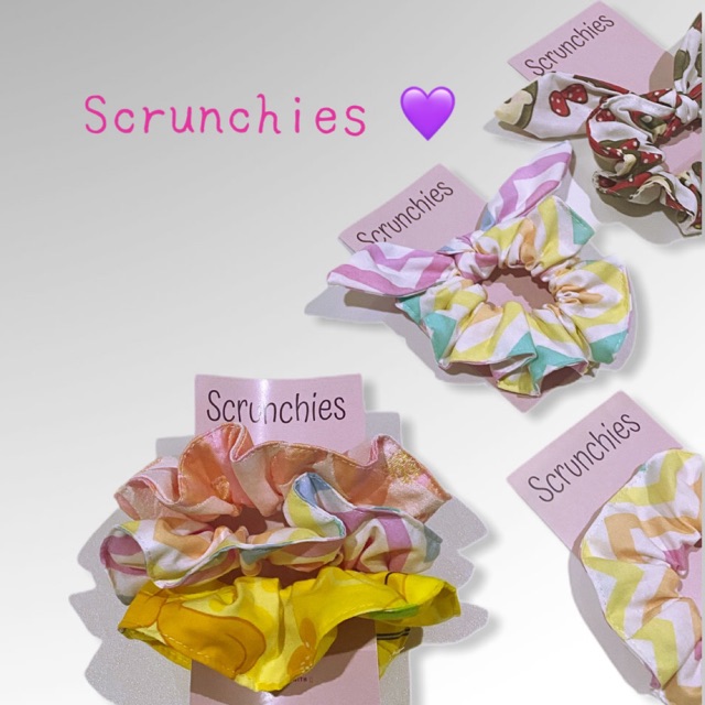 Fawn’G Handmade - 3pcs Scrunchies motif Anak lucu lucu