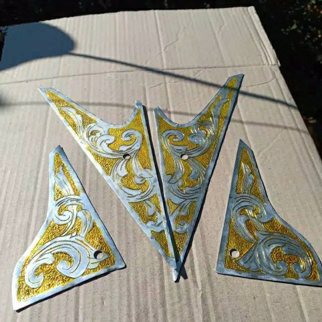 Pemanis Rangka Ukir Vixion Old New Vixion NVL NVA