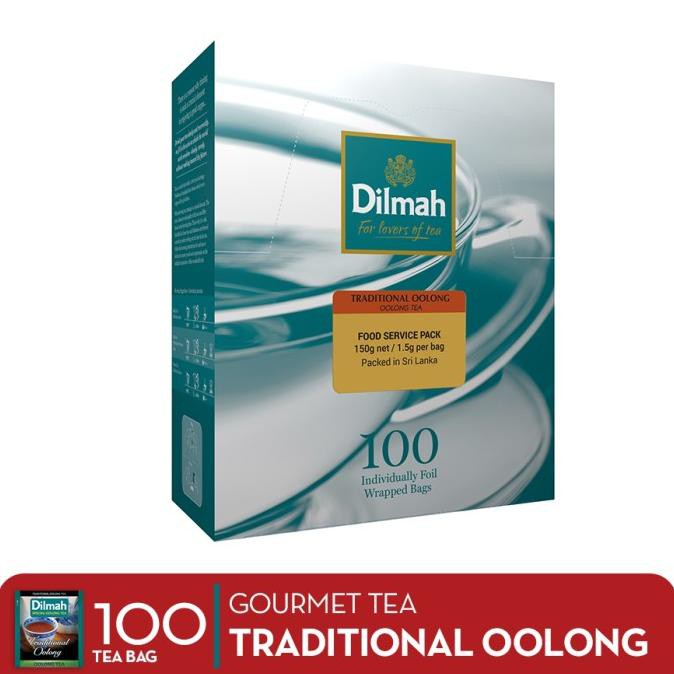 

Jual Dilmah Foil Envelope Traditional Oolong 100S - Teh Celup Teh