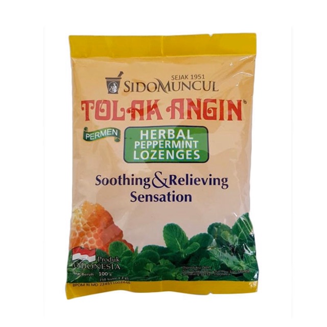 

Tolak Angin Permen Herbal isi 50 pcs
